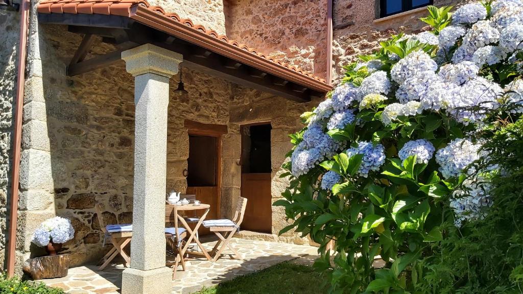 Oza de los Rios House | A Casa dos Avós es una casa de Piedra de 1850 con Piscina y en plena Naturaleza en Galicia