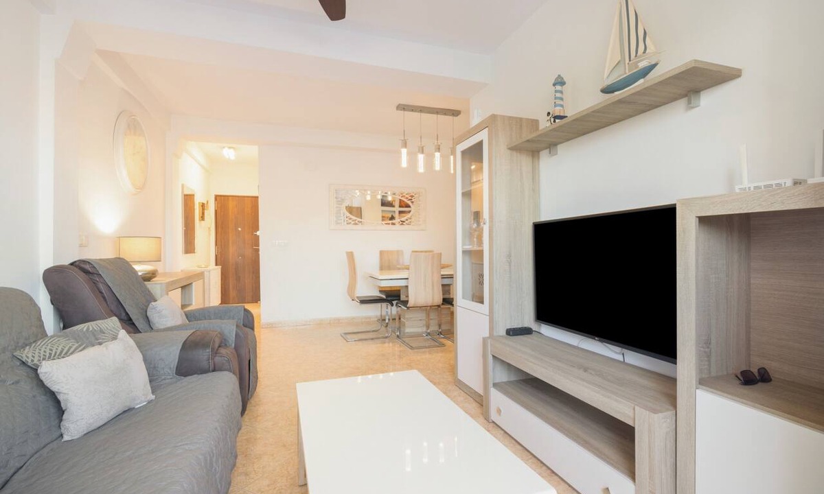 Punta Umbria Apartment | Cisne del Mar Apartment with Private Terrace, Wi-Fi, and Air Conditioning