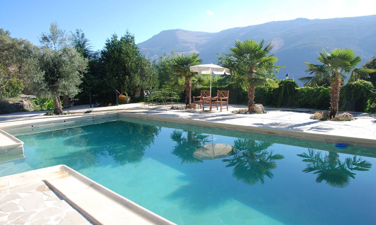 Busquistar Cottage | Country cottage for 4 with large swimming pool in Sierra Nevada National park.