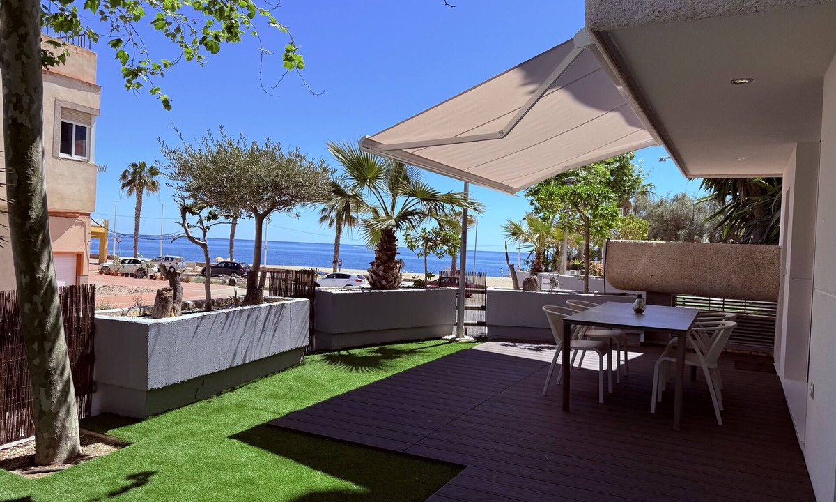 Aguilas Apartment | Home 65F - Beachfront with Private Terrace