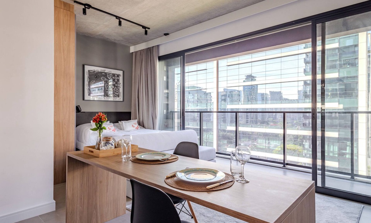 Vila Olimpia Apartment | PERFECT STUDIO ITAIM/FARIA LIMA PARKING SPACE