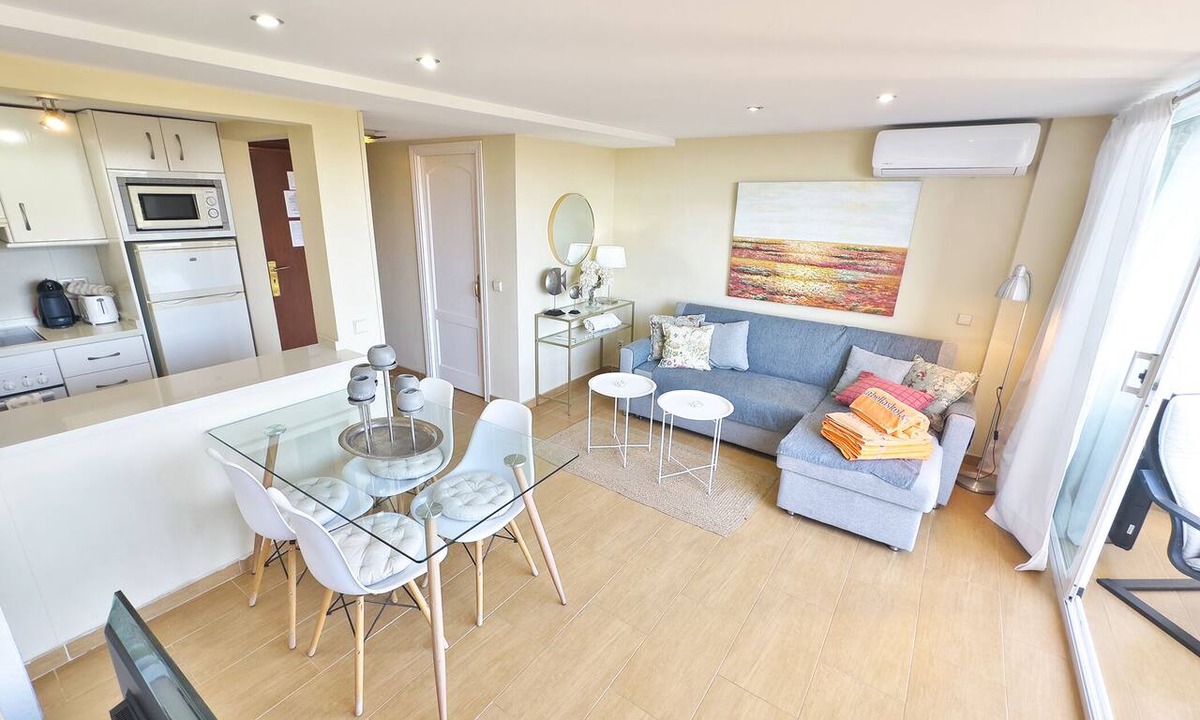 Marbella Seafront Promenade Apartment | Skol 412. Renovated Two Bedrooms Duplex with Sea View.