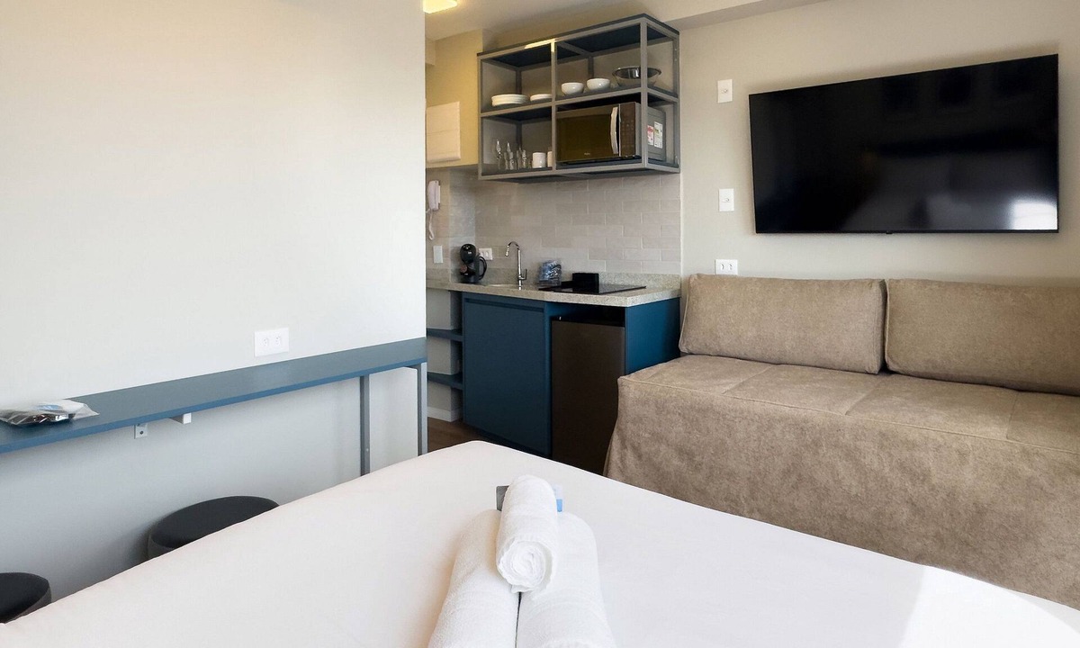 Santo Amaro House | Studio in Brooklin near US Consulate, Up to 4