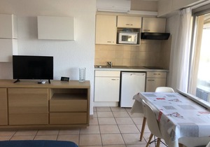 A/C Studio near beach, shops & station with WiFi, optional parking in Saint-Raphaël