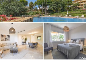 Front line golf apartment in Elviria, Marbella