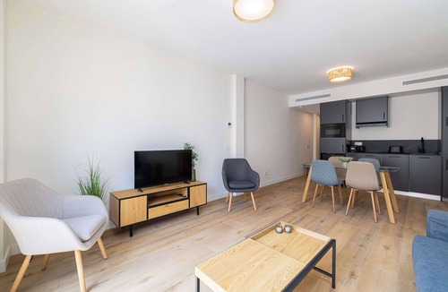 Perchel Sur Apartment | 2BR for 4 Central Malaga Quiet Area by Stay Homy