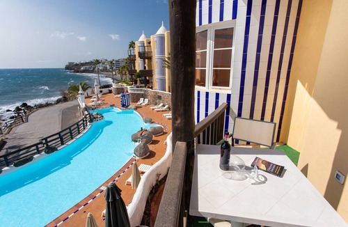 Playa del Aguila Apartment | Altamar 44 balcony&pool By CanariasGetaway