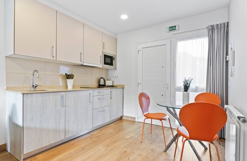 Llanes Apartment | Apartment '2 Jardin 2 - El Sablon' with Mountain View, Private Terrace and Private Garden