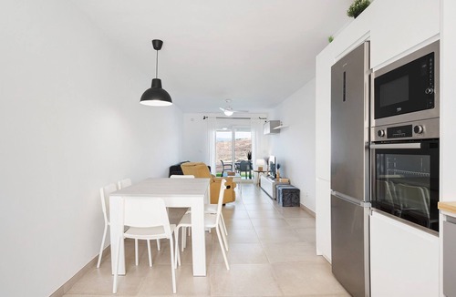 Atlanterra Apartment | Apartment 'Bajo Con Jardín Privado Atalanterra' with Sea View, Shared Pool and Wi-Fi
