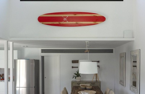 Cabo Roche Ski Chalet | Aquamarina. Large, airy indoor/outdoor living space. 600m from the beach