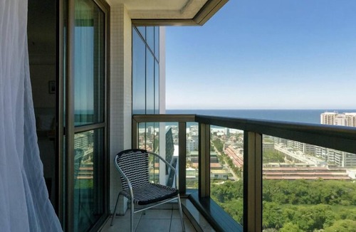 Barra da Tijuca Apartment | Beach Access | Ocean View | Swimming Pool | Kitchen | Parking | WiFi | Comfort