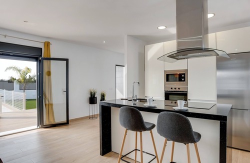 Conil de la Frontera House | Beautiful Villa Sandra (just families) with Pool, Air Conditioning & Terraces
