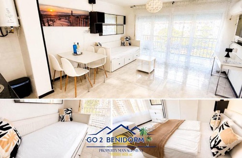 Rincon de Loix Apartment | Bermuda Vibes Benidorm Pool View Terrace