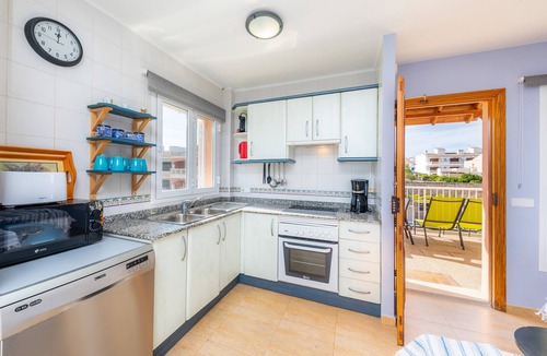 Son Serra de Marina House | "Casa Calma" in First Line to the Sea with Wi-Fi & Balcony