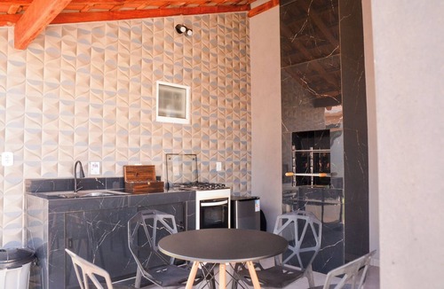 Olimpia House | Casa com Garagem Ar e Churrasqueira perto Thermas