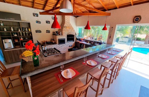 Mairinque House | Casa de campo com Wi-Fi e lazer em Mairinque/SP