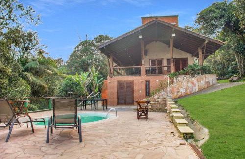 Taquacetuba House | Chalé Privado no lago Piscina Churrasqueira
