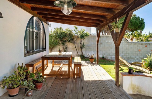 Los Canos de Meca House | Chalet 'Casa Luna' with Private Pool near the Beach