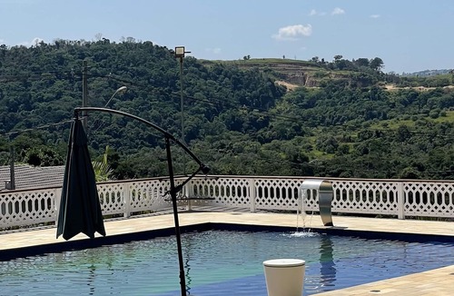 Itupeva House | Country house with large heated pool and artificial turf soccer field.