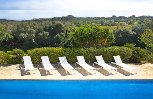 Santanyi Villa | Finca with sea views, pool and large property, 900 m from the sea