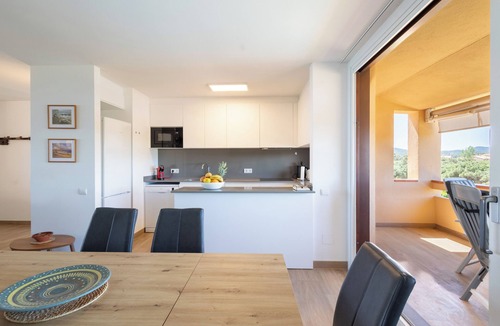 Pals Apartment | Frontline apartment with garden and pool. Parking . Capacity 4 Persons. WIFI