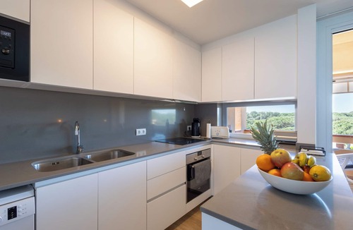 Pals Apartment | Frontline apartment with garden and pool. Parking . Capacity 4 Persons. WIFI