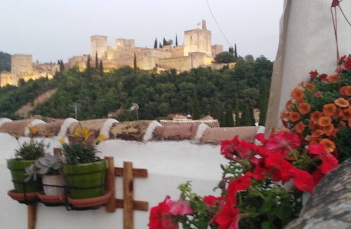 Albaicin Apartment | Full Views of the Alhambra | Spacious Attic Penthouse with Terrace