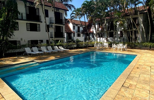Guaeca Ski Chalet | Guaecá Beach 4 People - gated community, 20 meters from the beach