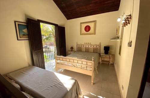 Guaeca Ski Chalet | Guaecá Beach 4 People - gated community, 20 meters from the beach
