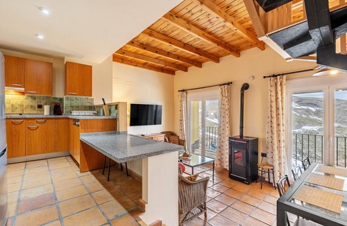 Pradollano Apartment | Holiday Apartment "Duplex Deluxe 23 B" near the Slopes with Private Terrace and Wi-Fi