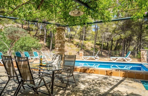 Andraitx House | Holiday Home 'Can Miquel De Sa Teia' with Mountain View, Private Pool and Wi-Fi