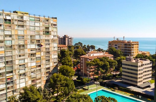 Benicassim Apartment | Incredible sea view, 5 minute walk to beach, newly remodeled bathroom & terrace
