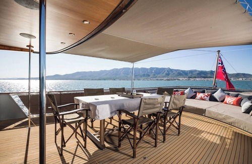 Sant Carles de la Rapita Boat Rental | La Fenice Yacht — Historic 95ft Motor Yacht, Crew & Breakfast Included
