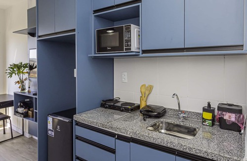 Belenzinho Apartment | Loft com smart lock e varanda no Bresser