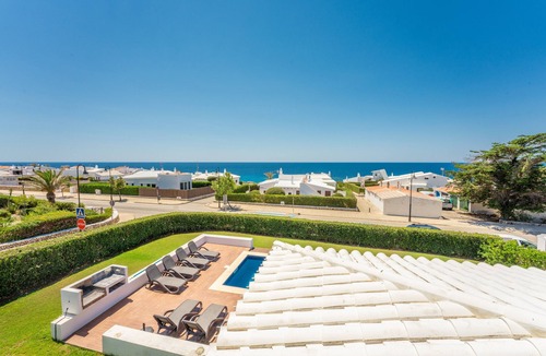 Binibeca Villa | Modern Holiday Home "Bini Nura" with Sea View, Wi-Fi, Garden & Pool