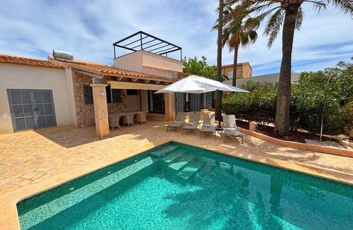 Cala Llombards House | New: Modern house, large pool, quiet location, close to the beach, with A/C.