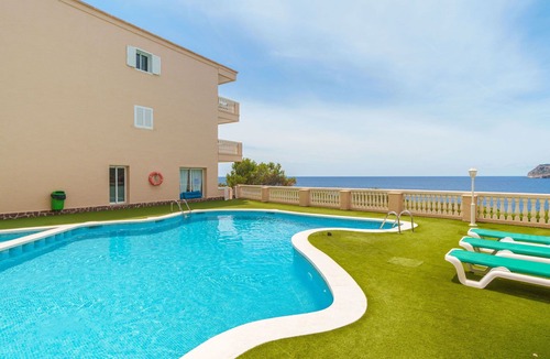 Sant Elm Apartment | Nice apartment for 4 guests with pool, A/C, WIFI, TV and balcony