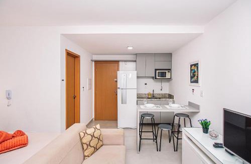 Centro Apartment | Nosso Apê On Marechal: Ar-condiconado | Wi-fi | Vaga p/ moto - NA0302