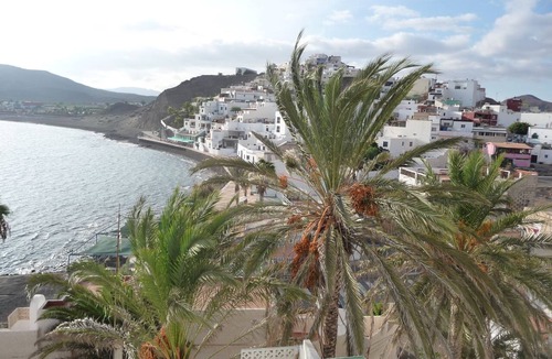 Las Playitas Apartment | Ocean View Apartment Casa Las Playitas – Terrace – 1 Minute to the Beach