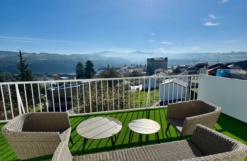 Portomarin Apartment | PortoHome Ático | Penthouse with views on the Camino de Santiago