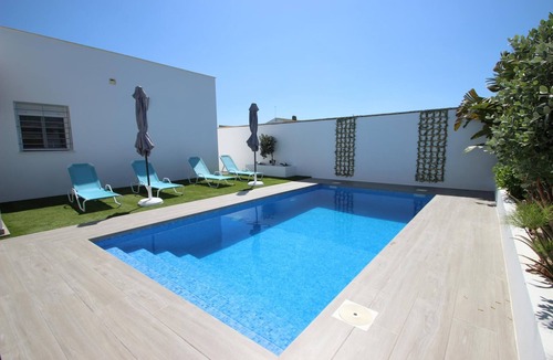 Conil de la Frontera House | Private Pool, beautiful and new holiday home casa Manteca in the surroundings of Conil