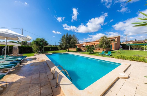 Son Servera House | Rustic Holiday House Es Fasser with Pool, Garden, Terraces & Wi-Fi; Parking and Garage Available