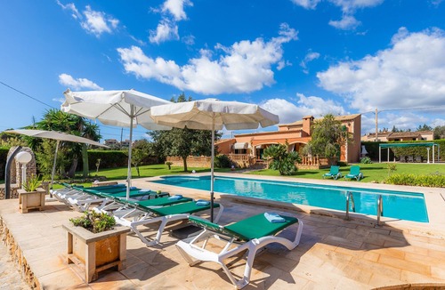 Son Servera House | Rustic Holiday House Es Fasser with Pool, Garden, Terraces & Wi-Fi; Parking and Garage Available