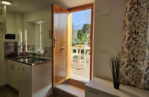 Orgiva Villa | SOPORTUJAR, living room, lounge/kitchen, 1 bedr. and bathr.