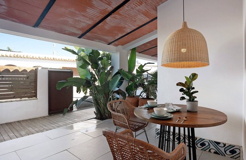 El Palmar Apartment | Studio Apartment "Bedandbeach" near Beach with Private Terraces & Wi-Fi