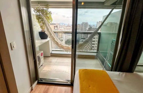 Vila Buarque Apartment | Studio com Vista Incrível 22º Andar