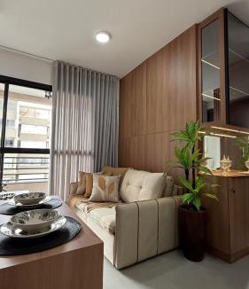 Saraiva Apartment | Studio moderno, rooftop com piscina, próx UFU