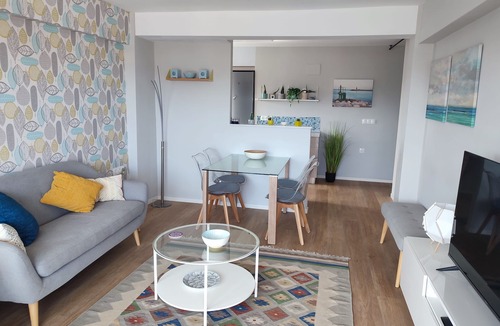 Javea Apartment | Sun‑Soaked Javea Apt with Terrace, Sea Views, Parking & Prime Arenal Location