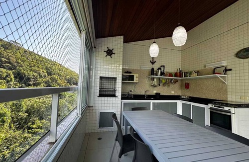 Praia Grande Apartment | Ubatuba coverage for families - up to 12 people (including babies and children)