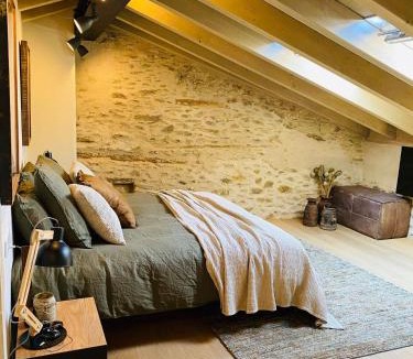 Age Villa | Villa Age con chimenea